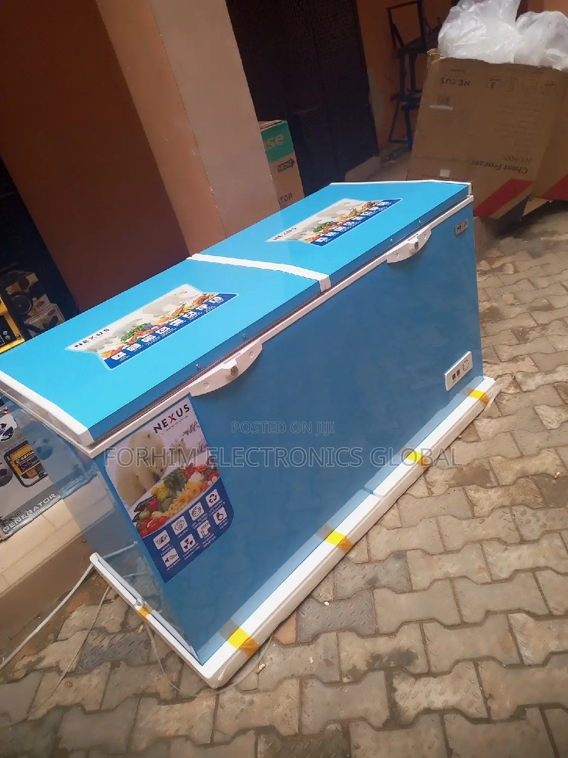 Nexus Double Door Chest Freezer