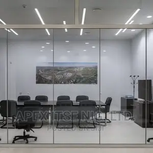 Glass Rail Partition