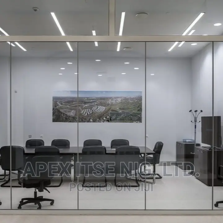 Glass Rail Partition