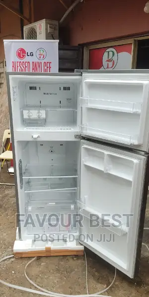 LG Smart Inverter 308L Double Door Fridge Linear Compressor