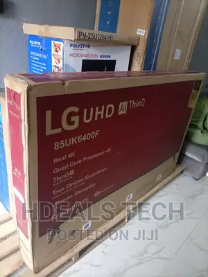 Top Selling LG 85 Inches Smart Frameless TV With Bluetooth