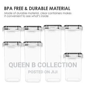 7 Pieces Air Tight Pasta Containers.