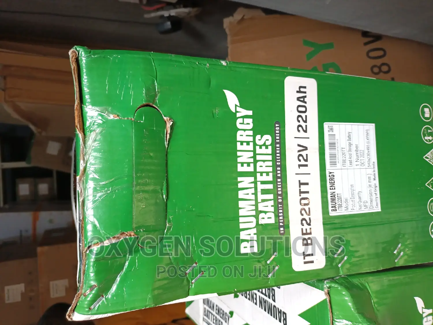 220ah 12v Bauman Battery