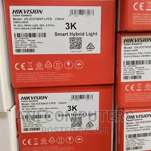 Hikvision Dual Light Audio Fixed Camera Indoor