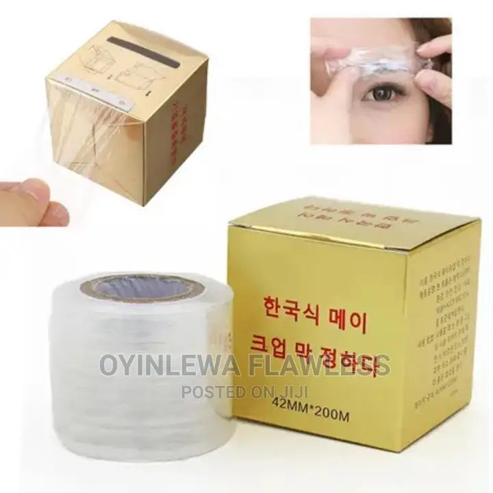 PMU Plastic Wrap Film For Microblading Eyebrow And Lip