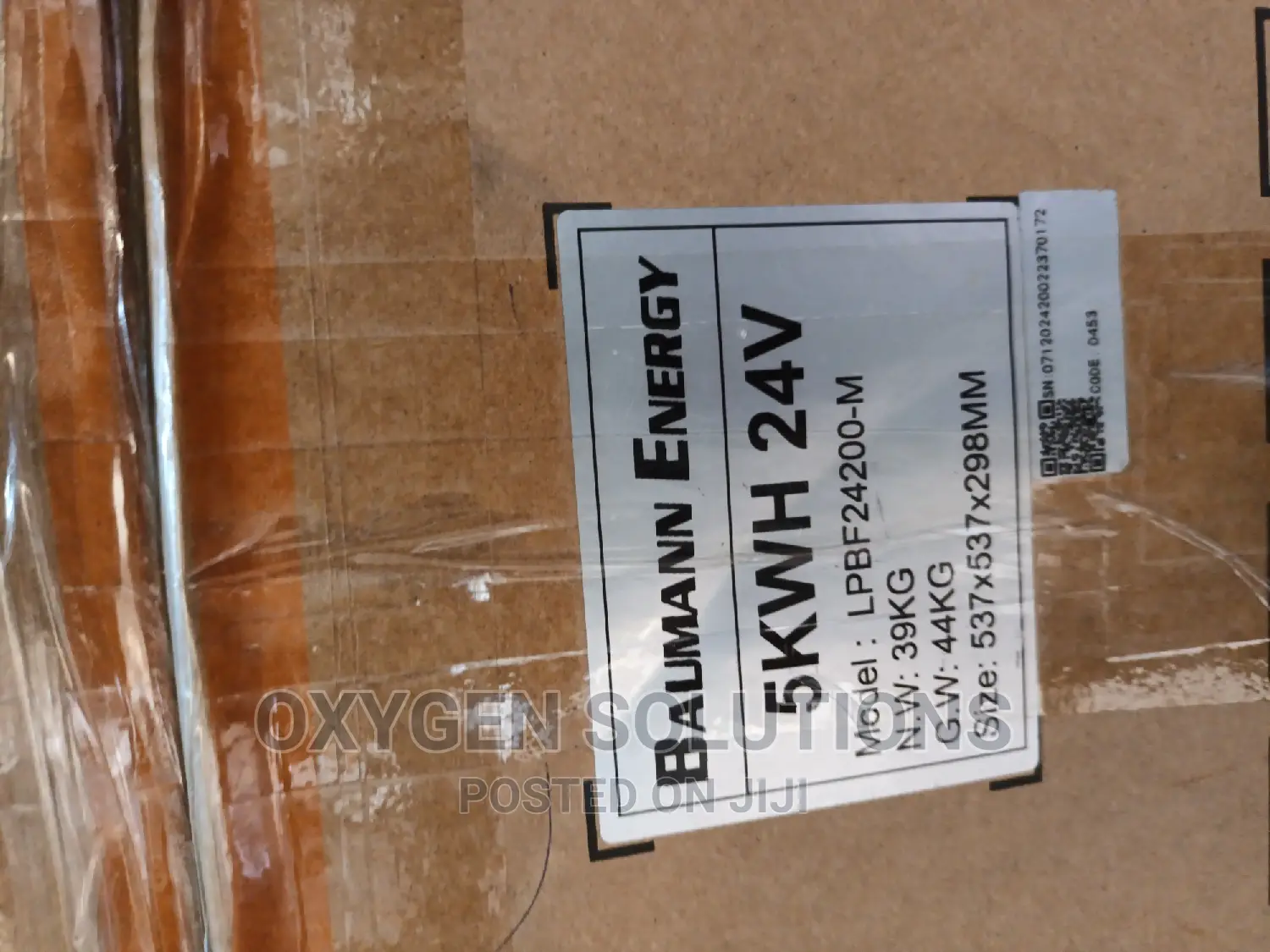5kwh 24v Baumann Lithium Battery