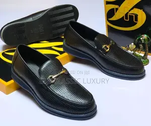Original Luxury Leather Loafers Available in Store