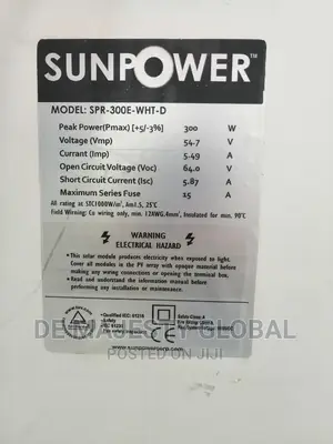 300 Watt Sunpower