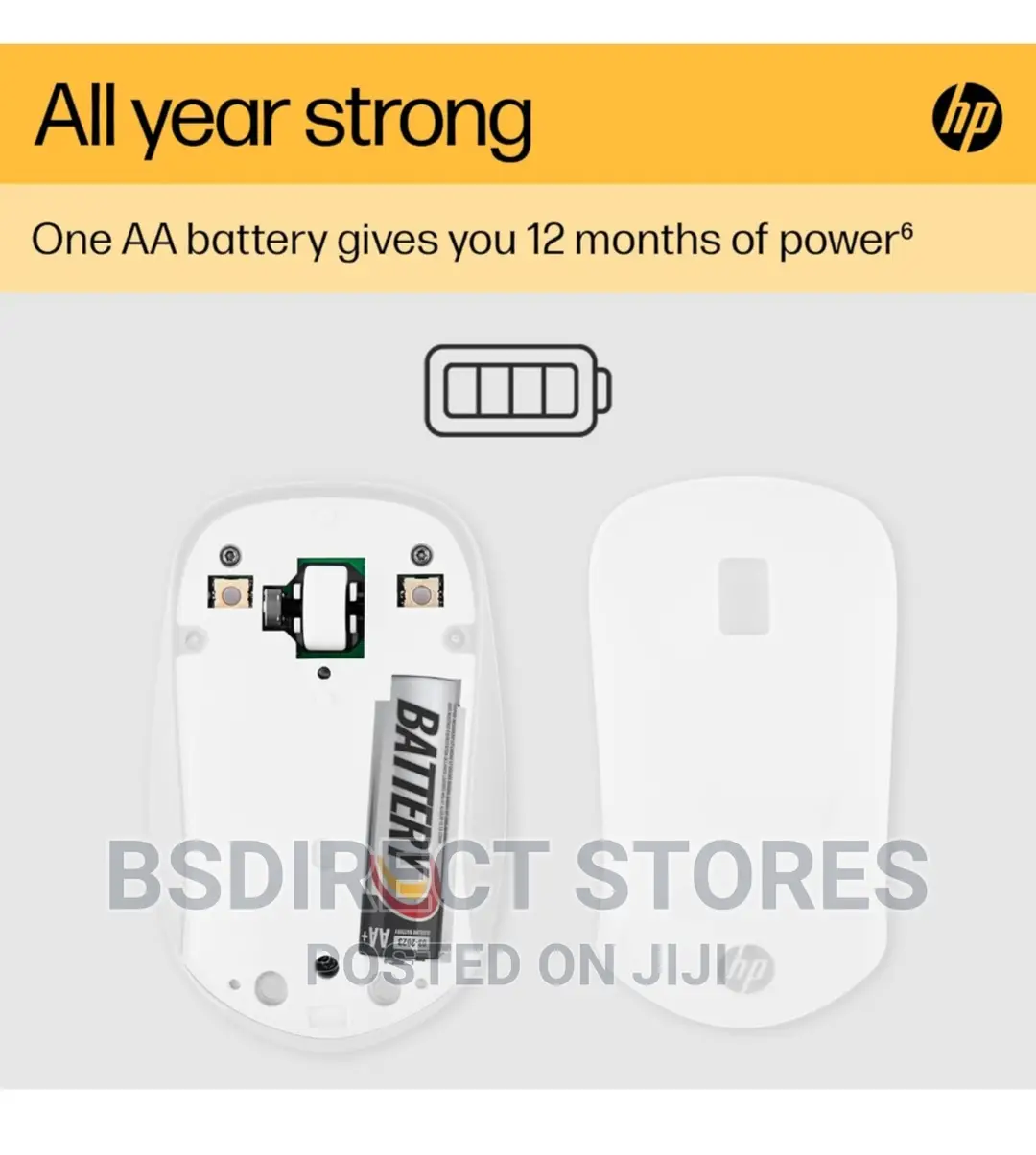 HP 410 PC Mouse Bluetooth Connection, Compatible With Chrome