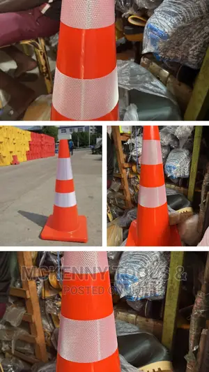 High Visibility Weather Resistant Traffic Cone 75cm
