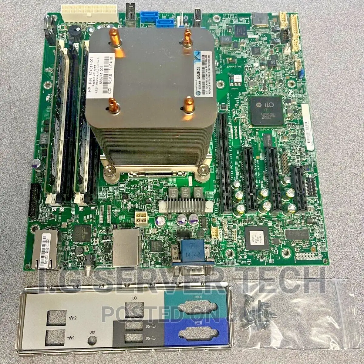 Hp Proliant Ml310e Gen8 Ver2 Server Motherboard