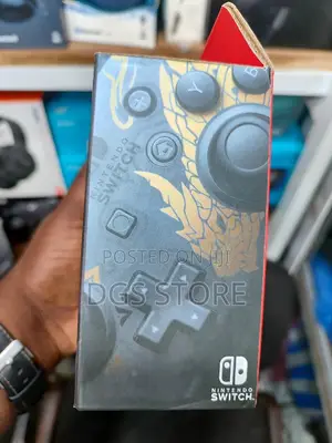 Nintendo Switch Pro Controller Monster Hunter Rise Edii