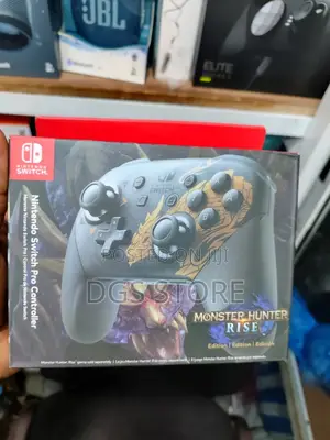 Nintendo Switch Pro Controller Monster Hunter Rise Edii