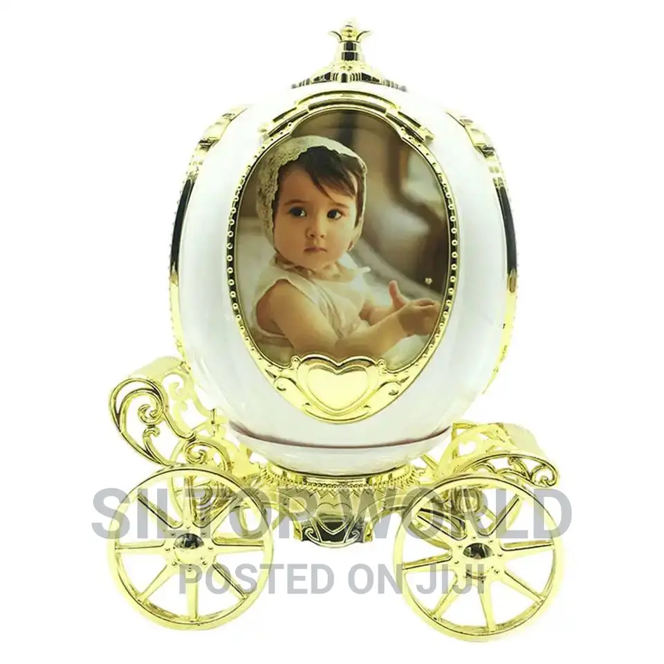 Rotating Picture Display Custom 4 Photo Frame