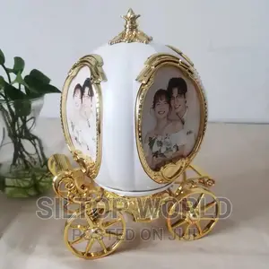 Rotating Picture Display Custom 4 Photo Frame