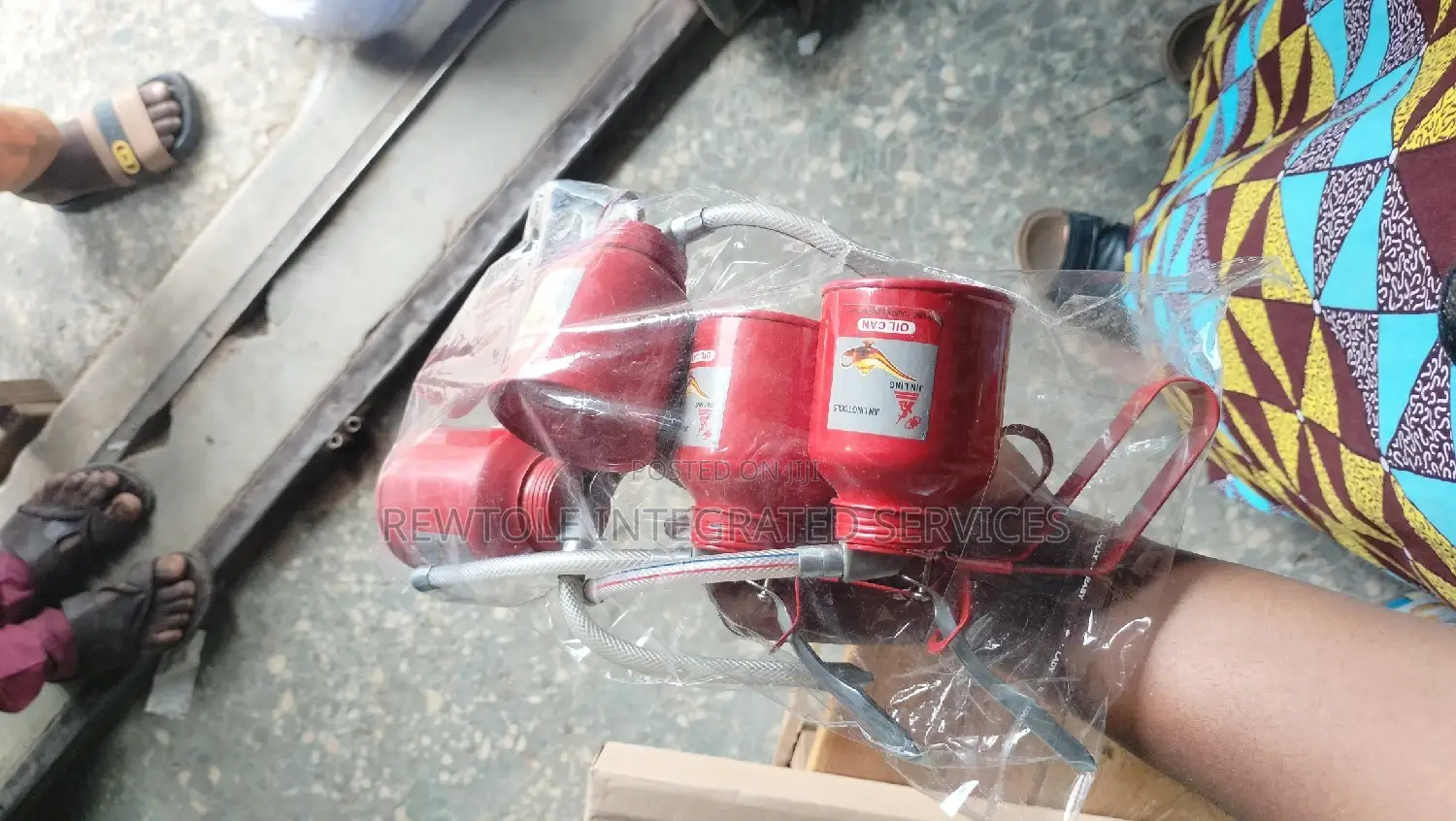 Industrial Oil Can