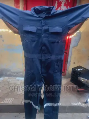 Navy Blue Coveralls Available In Stock ( All Size