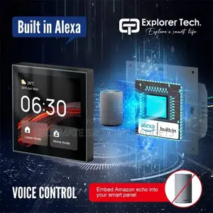 Wi-Fi Tuya Smart Control Panel With Inbuilt Alexa