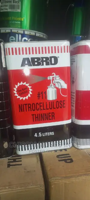 Nitrocellulose Abro Thinner Available in Stock