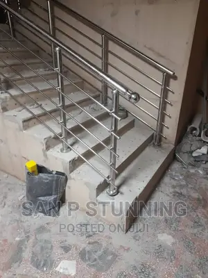 Double Side Stair Rail Design