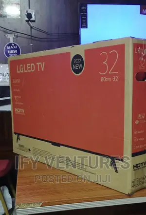 32" LED LG Television With Hdmi, USB And Av. Full HD Tv.