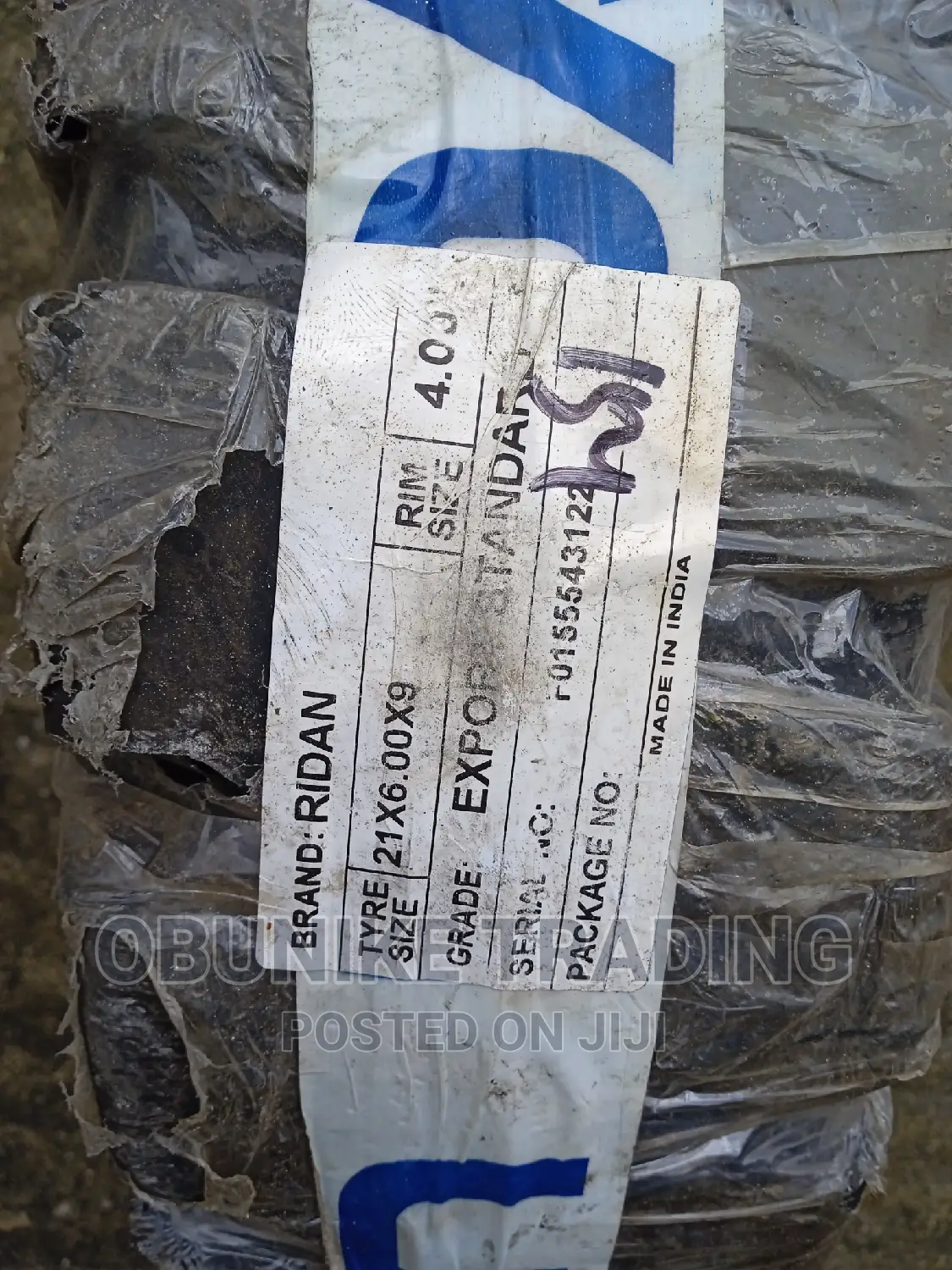 6.00-9 Solid Tyre