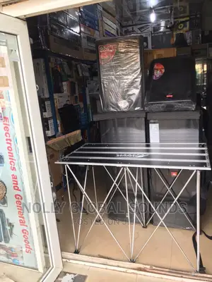 Dj Foldable Table and Three Leg Skeleton Leg Stand