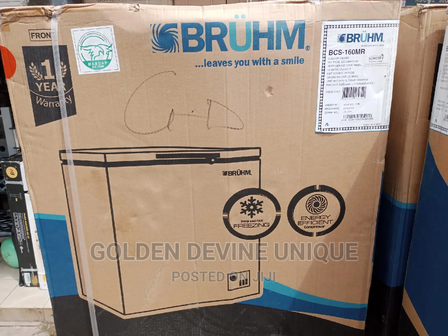 Bruhm Chest Freezer