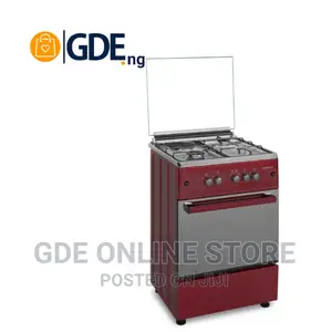 Maxi 60*60 (3+1) Burner Gas Cooker Red