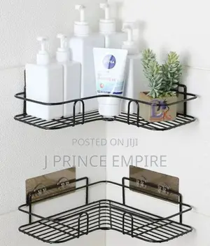 Cool Non-Rust Bathroom Storage Shelf Rack Holder 1pcs