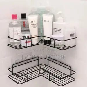 Cool Non-Rust Bathroom Storage Shelf Rack Holder 1pcs