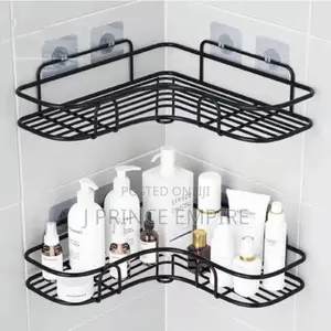 Cool Non-Rust Bathroom Storage Shelf Rack Holder 1pcs