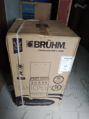 Top Selling Bruhm 4 Gas Cooker With Oven