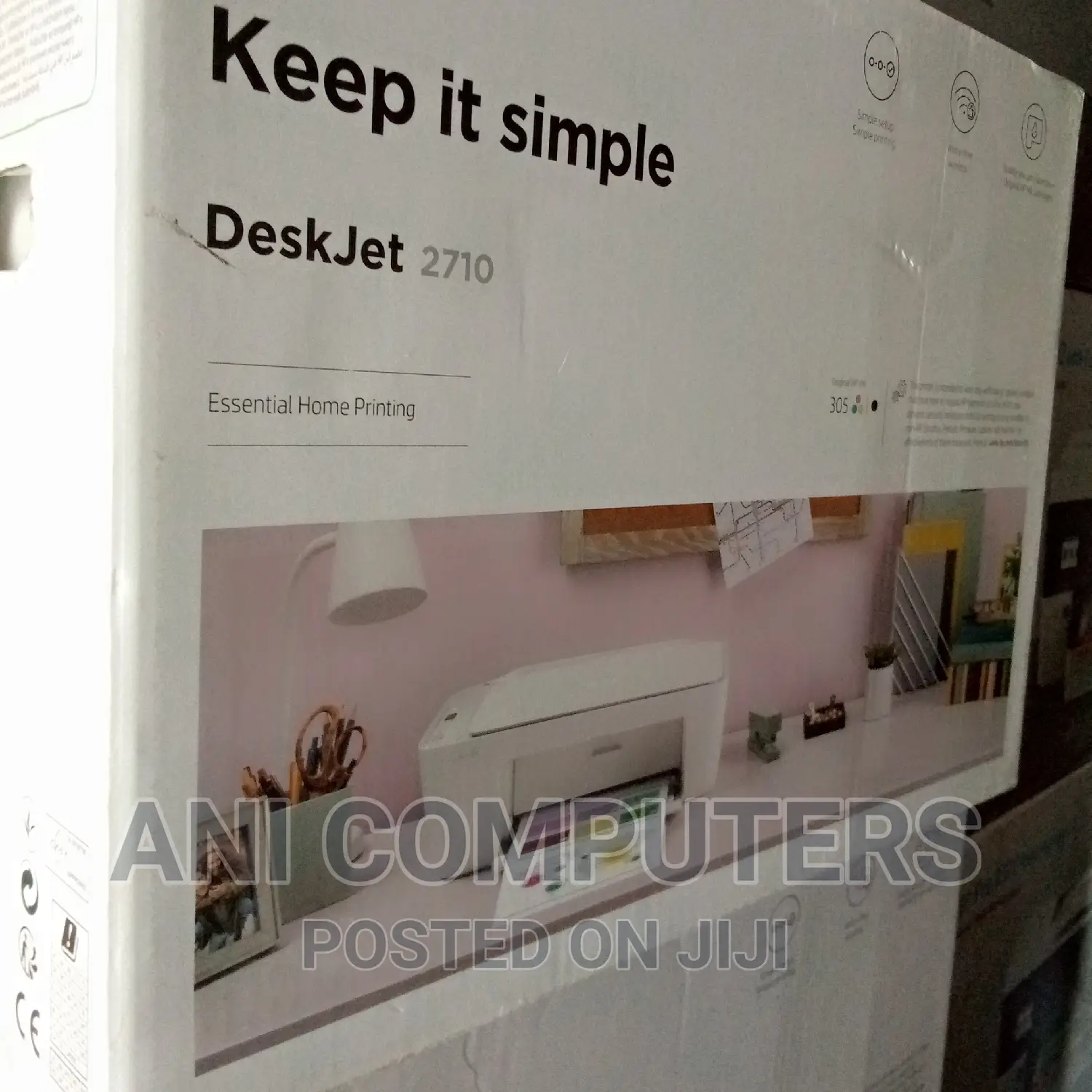 Hp Deskjet 2710 Printer All -in One Wireless