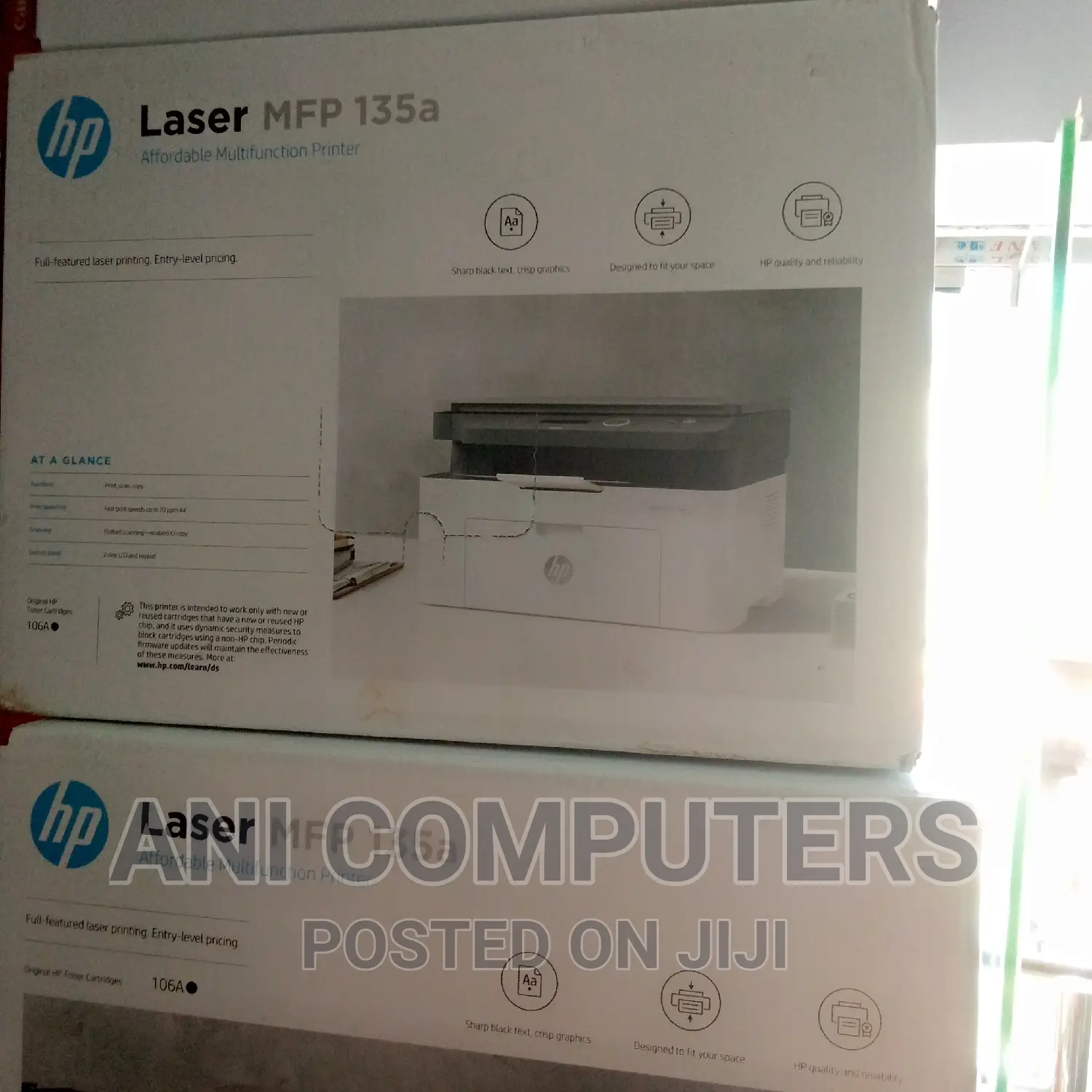 Hp Laserjet M135a Printer All In One