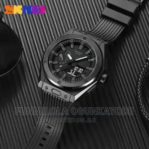 Photo - Skmei Waterproof Dual Time With Alarm Chronograph