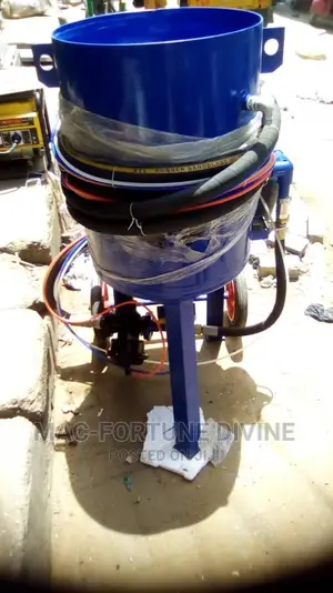 Sand Pot for Samblasting and Connecting Hoses