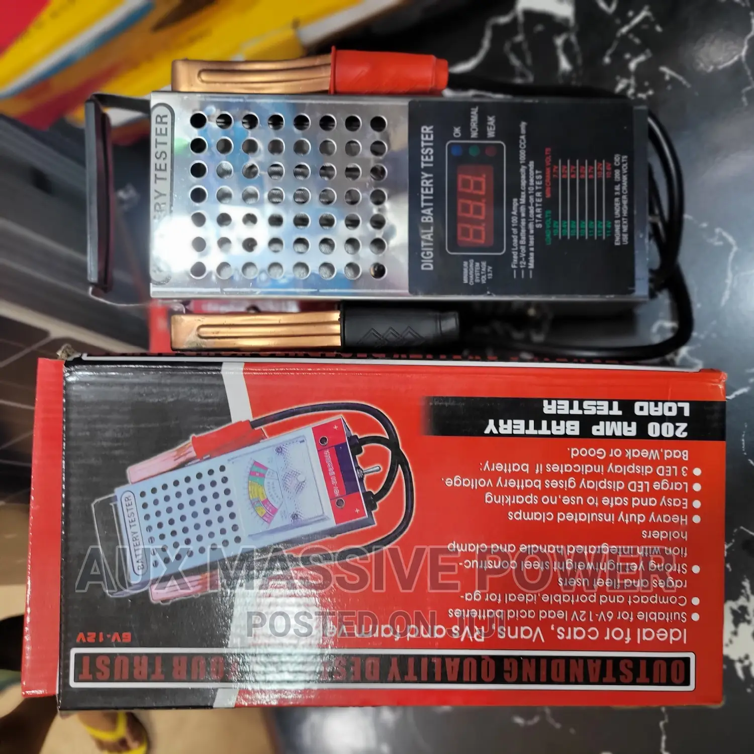 Accurate Digital Battery Reader