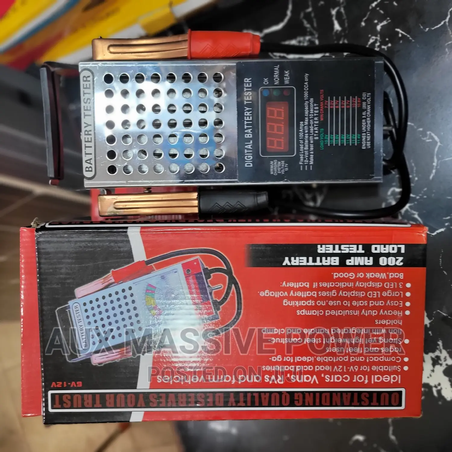 Accurate Digital Battery Reader