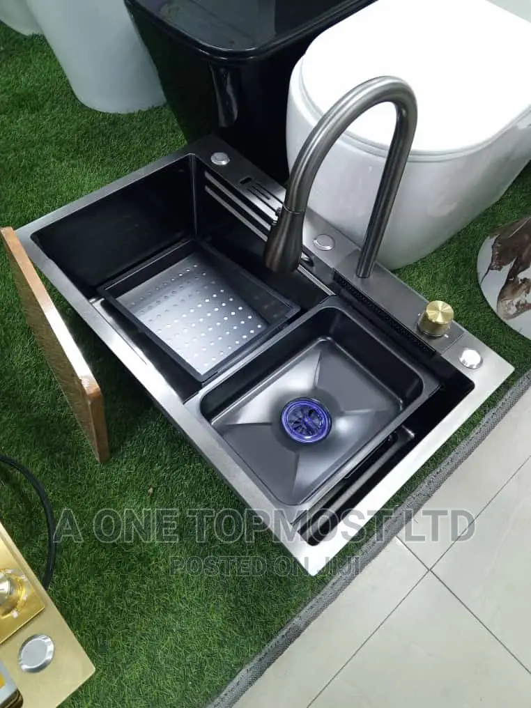 Black Handmade Sink