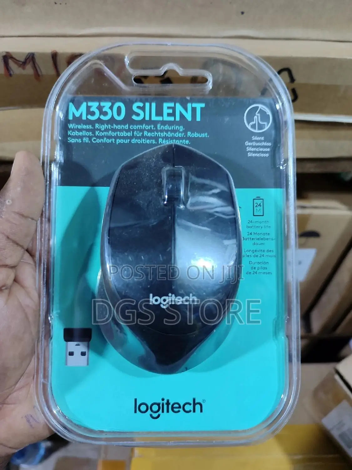Logitech M330 Silent Wireless Mouse
