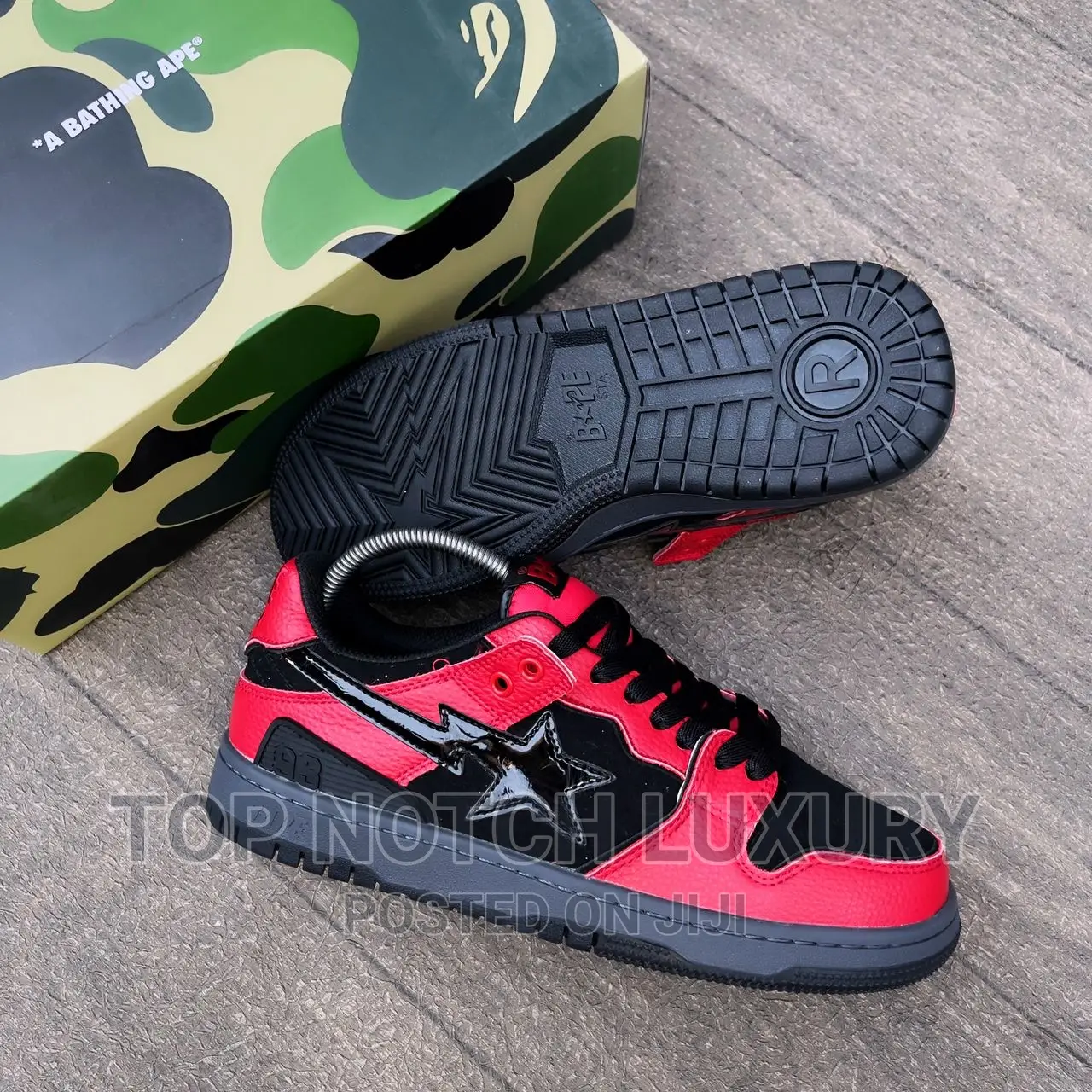 A Bathing Ape Sneakers Mixed Color
