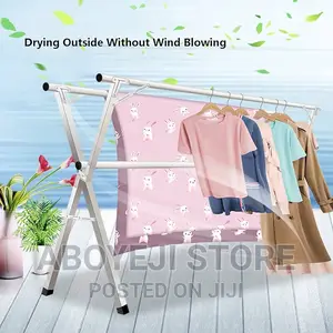 X-Shape Foldable Laundry Hanger Indoor/Outdoor (240m/94inch)