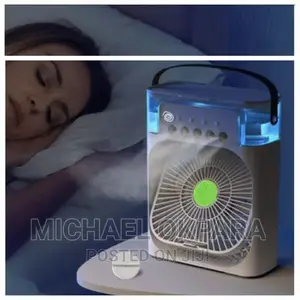 Table Mist Table Fan With Lights