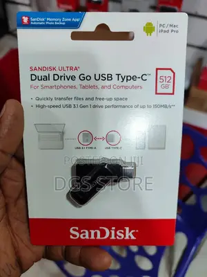 Sandisk Ultra Dual Drive Go Usb Type C 512gb Otg