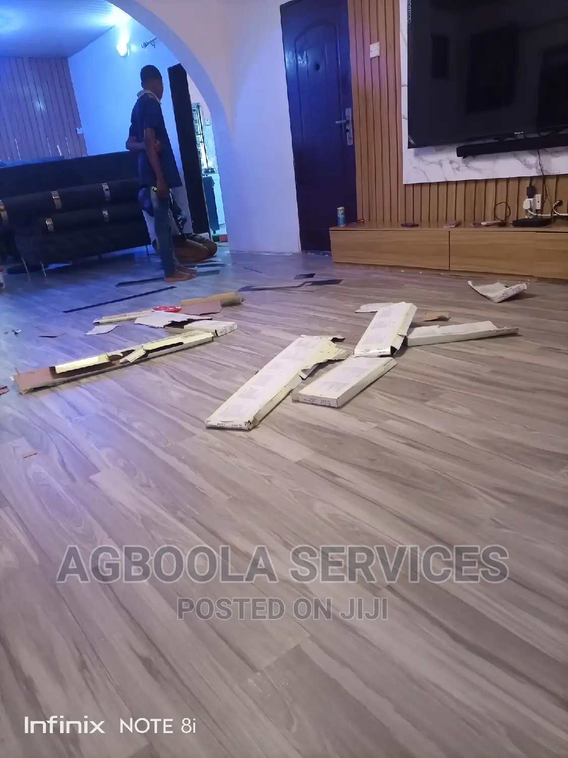 PVC Wooden Flooring Toiles