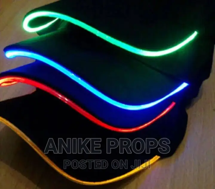 Led Cap | Smoke Bomb | Glow Baseball Cap