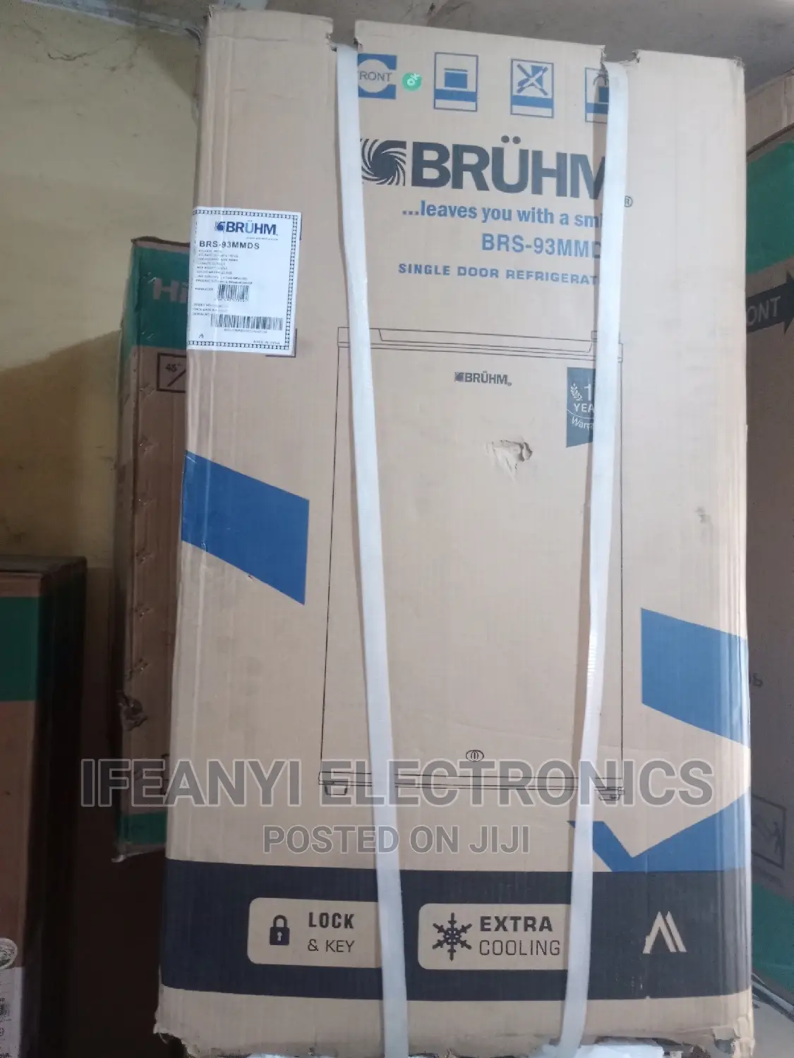 Bruhm Table Top Fridge BRS 93mmd