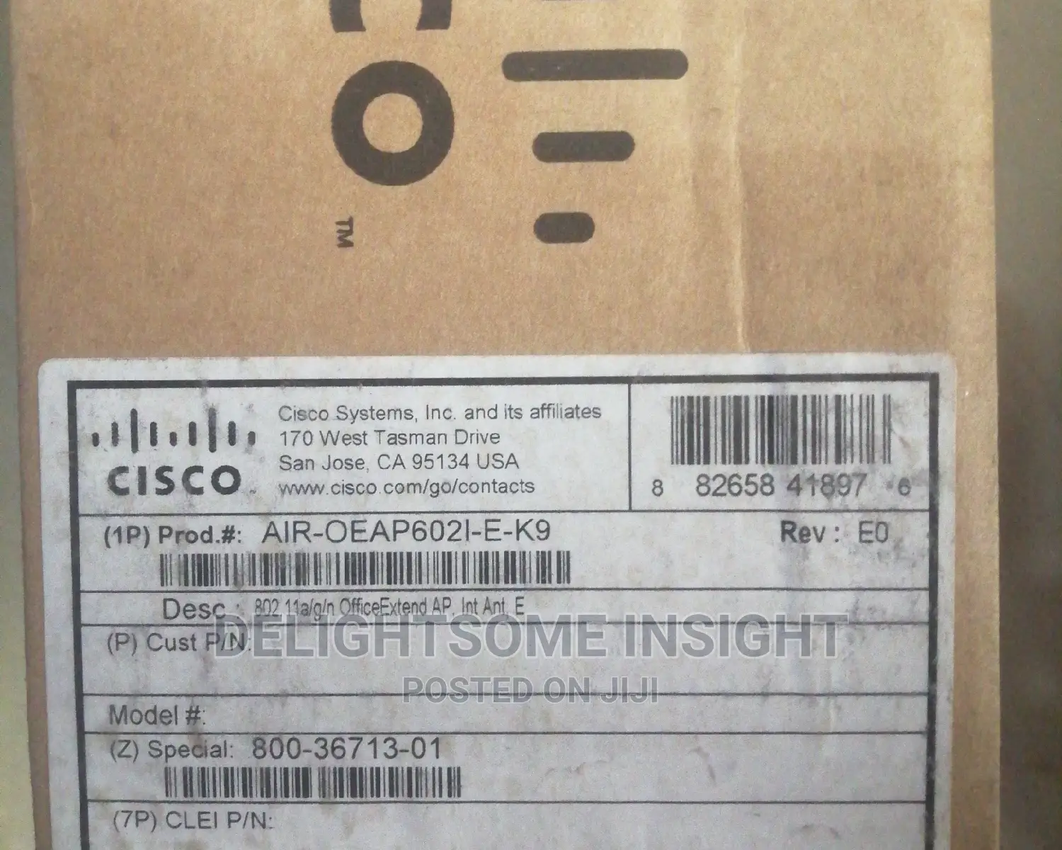 Cisco Air-oeap602i-e- Dual Band Access Point