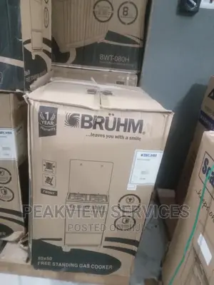Brand-New Freestanding 4 Gas Burner+Oven(Bgc5540ib)